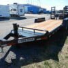BWise 7 x 18 Heavy Duty Equipment Trailer – Ladder Ramps - Image 5