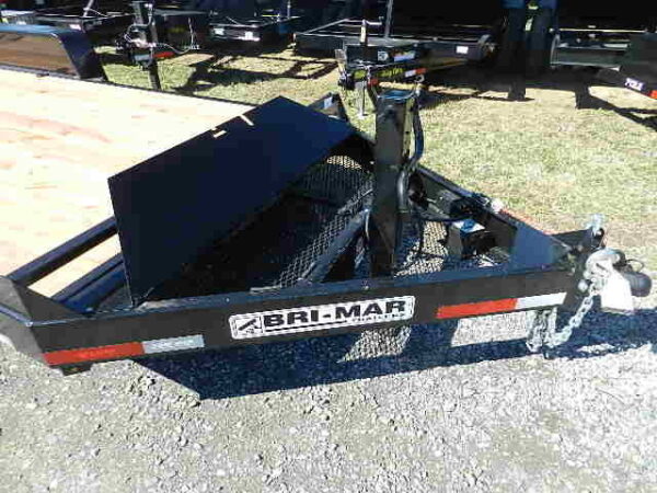 BWise 7 x 18 Heavy Duty Equipment Trailer – Ladder Ramps - Image 4