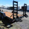 BWise 7 x 18 Heavy Duty Equipment Trailer – Ladder Ramps - Image 6