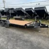 BWise 7 x 16 Low Profile Equipment Trailer – Ladder Ramps - Image 3
