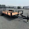 BWise 7 x 18 Equipment Trailer – Split Landscape Ramp - Image 6