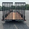 BWise 7 x 18 Equipment Trailer – Split Landscape Ramp - Image 5