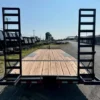 BWise 8.5 x 24 Deckover Equipment Trailer – Ladder Ramps - Image 5