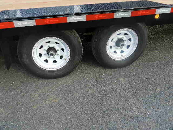 BWise 8 x 24 Deckover Equipment Trailer – Wedge Style Ramps - Image 3