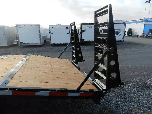 BWise 8 x 24 Deckover Equipment Trailer – Wedge Style Ramps - Image 2