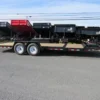 BWise 7 x 22 Low Profile Split-Tilt Equipment Trailer – Gravity Tilt - Image 4