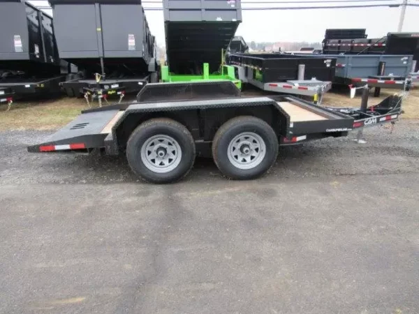 CAM Superline 7 x 12 Equipment Trailer – Full Tilt-Deck - Image 2