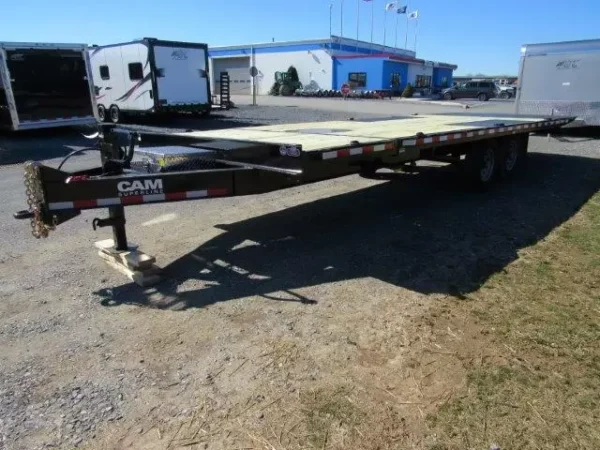 CAM Superline 7 x 20 Equipment Trailer – Pallet Fork Carrier - Image 7