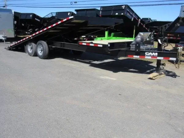 CAM Superline 7 x 20 Equipment Trailer – Pallet Fork Carrier - Image 4