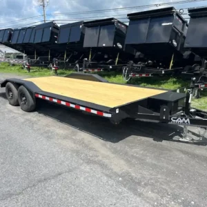 CAM Superline 8 x 20 Full Width Equipment Trailer – Slide Out Ramps Clearance