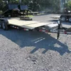 CAM Superline 7 x 21 Gravity Split-Tilt Trailer – 4′ Stationary Deck