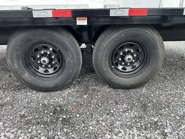 CAM Superline 8.5 x 20 Deckover Equipment Trailer – Slide Out Ramps - Image 3