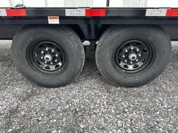CAM Superline 8.5 x 22 Deckover Equipment Trailer – Slide Out Ramps - Image 4