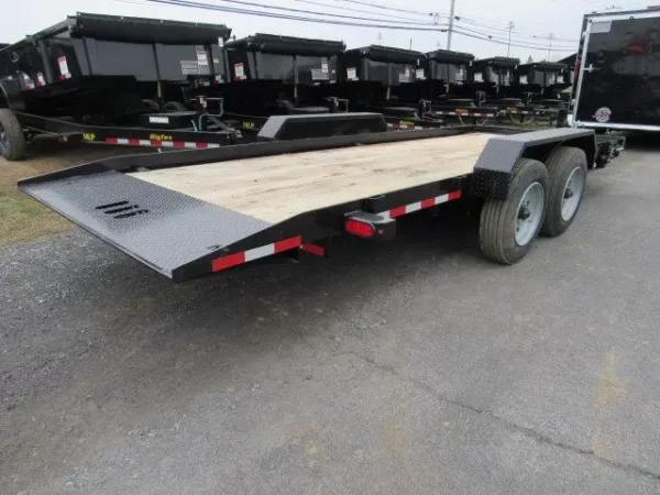 CAM Superline 7 x 20 Equipment Trailer – Full Tilt Deck - Image 2
