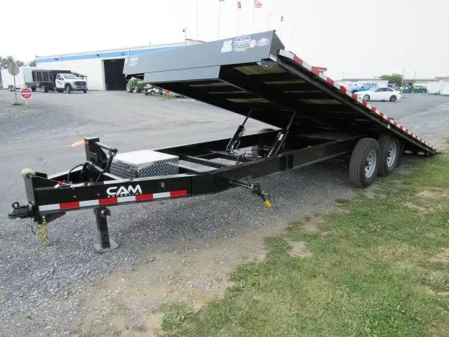 CAM Superline 8 x 22 Deckover Equipment Trailer – Power Tilt CAM Superline 8 x 22 Deckover Equipment Trailer – Power Tilt - Image 4