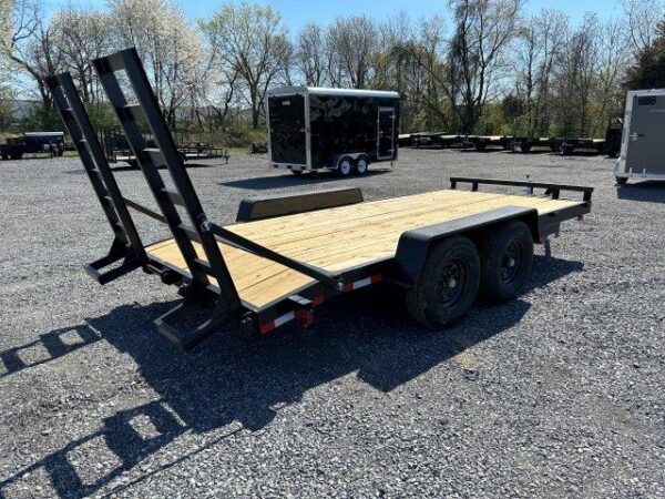 Carry-On 7 x 16 Equipment Trailer – Ladder Ramps - Image 3