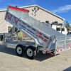 2024 N&N Trailers 7x14 14K Galvanized Hydraulic Dump w/Ramps, 2-Way Spreader Gate, Tarp Kit
