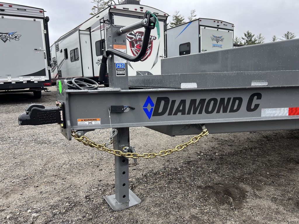 2024 Diamond C 8.5x20 20K Deckover Equipment Trailer w/ 72” Flip-Knee Ramps 2024 Diamond C 8.5x20 20K Deckover Equipment Trailer w/ 72” Flip-Knee Ramps - Image 9
