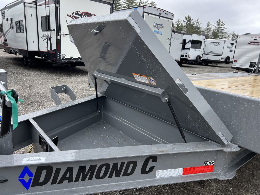 2024 Diamond C 8.5x20 20K Deckover Equipment Trailer w/ 72” Flip-Knee Ramps 2024 Diamond C 8.5x20 20K Deckover Equipment Trailer w/ 72” Flip-Knee Ramps - Image 8