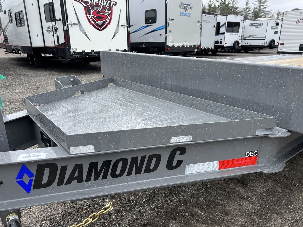 2024 Diamond C 8.5x20 20K Deckover Equipment Trailer w/ 72” Flip-Knee Ramps 2024 Diamond C 8.5x20 20K Deckover Equipment Trailer w/ 72” Flip-Knee Ramps - Image 7