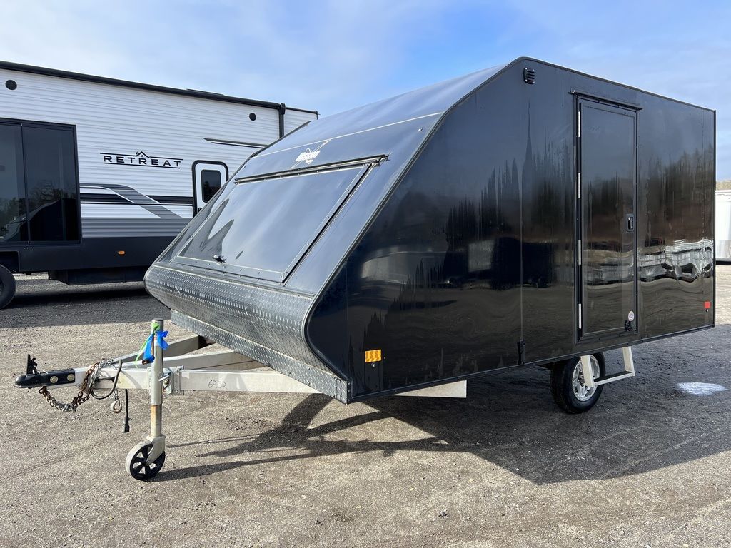 2021 Mission Trailers 101x12 Aluminum 2-Place Crossover/Hybrid w/Blackout PKG 2021 Mission Trailers 101x12 Aluminum 2-Place Crossover/Hybrid w/Blackout PKG