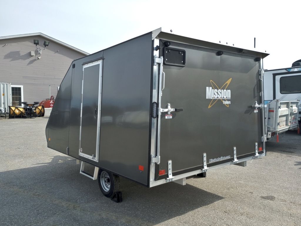Mission Trailers 101x12 Aluminum 2-Place Crossover w/Mats & Guides, Rear Canopy Mission Trailers 101x12 Aluminum 2-Place Crossover w/Mats & Guides, Rear Canopy - Image 6