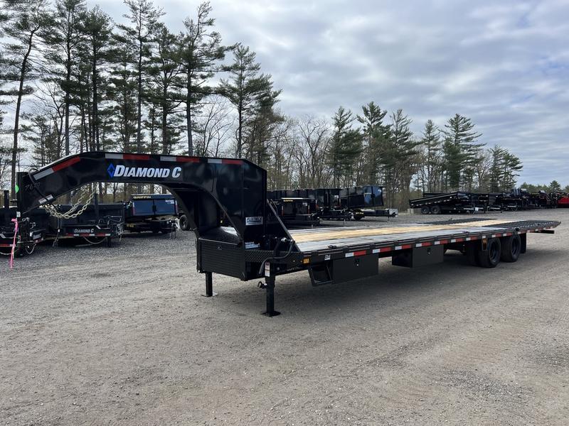 2024 Diamond C 8.5x35 25K Gooseneck Equipment Trailer w/Spare Mount 2024 Diamond C 8.5x35 25K Gooseneck Equipment Trailer w/Spare Mount