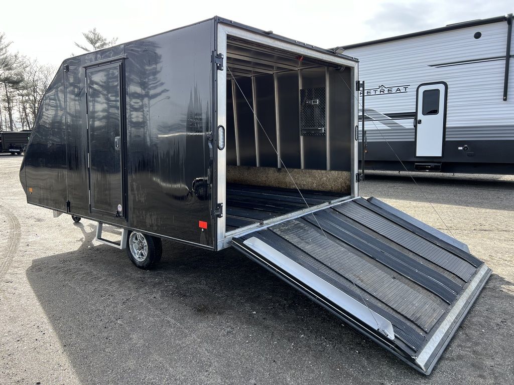 2021 Mission Trailers 101x12 Aluminum 2-Place Crossover/Hybrid w/Blackout PKG 2021 Mission Trailers 101x12 Aluminum 2-Place Crossover/Hybrid w/Blackout PKG - Image 2