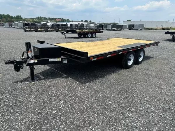 Premier 8.5 x 16 Deckover Equipment Trailer – Slide Out Ramps - Image 5