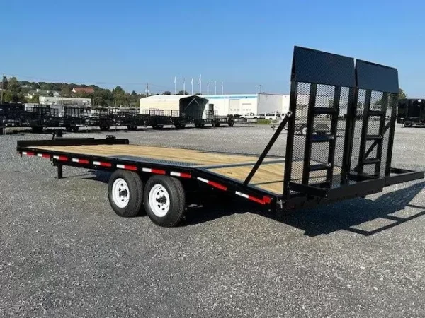 Premier 8.5 x 20 Deckover Equipment Trailer – Landscape Ramp - Image 3