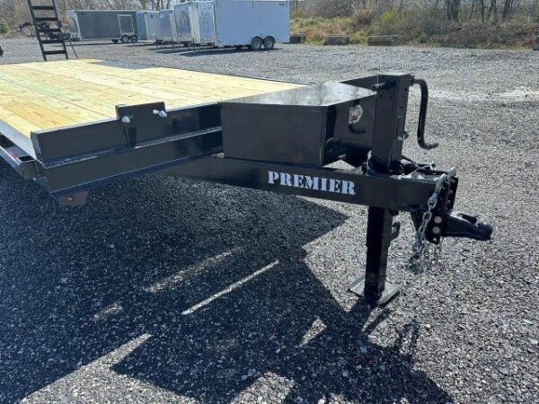 Premier 8.5 x 24 Deckover Equipment Trailer – Ladder Ramps - Image 3