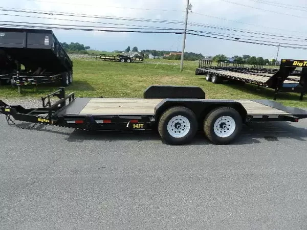 Big Tex 7 x 18 Full-Tilt Equipment Trailer – Removable Fenders - Image 2